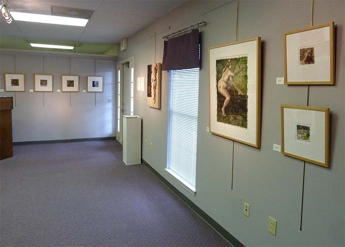 D. L. Zartner's solo show "Backward and Forward."