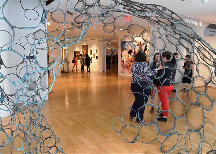 "Threshold" at Exhibition Opening
